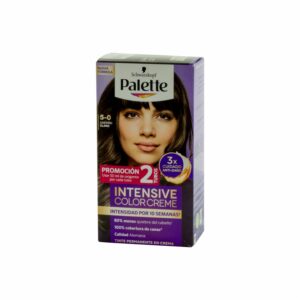 Tinte Capilar Doble Tubo Cc 5-0 Castaño Claro PALETTE 110 Ml