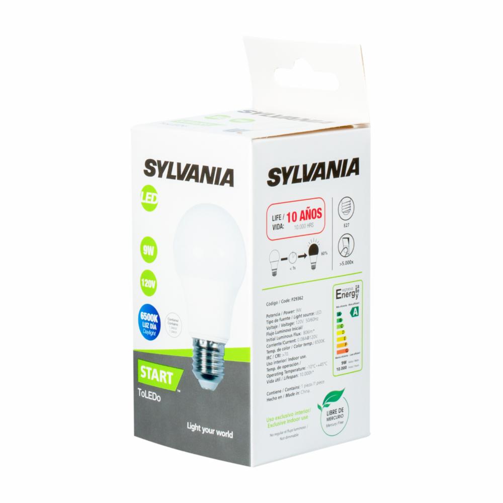 Foco Toledo Luz Del Dia 10000 H SYLVANIA 9W - Imagen 4