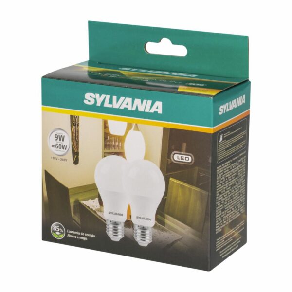 Foco De 9Wx 2 Luz Calida SYLVANIA Unidad - Imagen 2