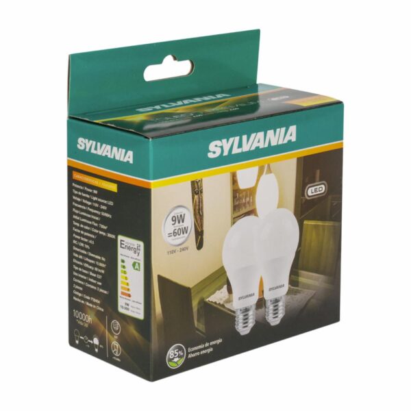 Foco De 9Wx 2 Luz Calida SYLVANIA Unidad - Imagen 3