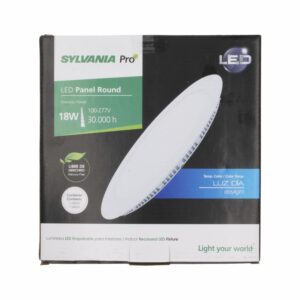 Panel De Luz Empotrable Redondo SYLVANIA 18 W Dia