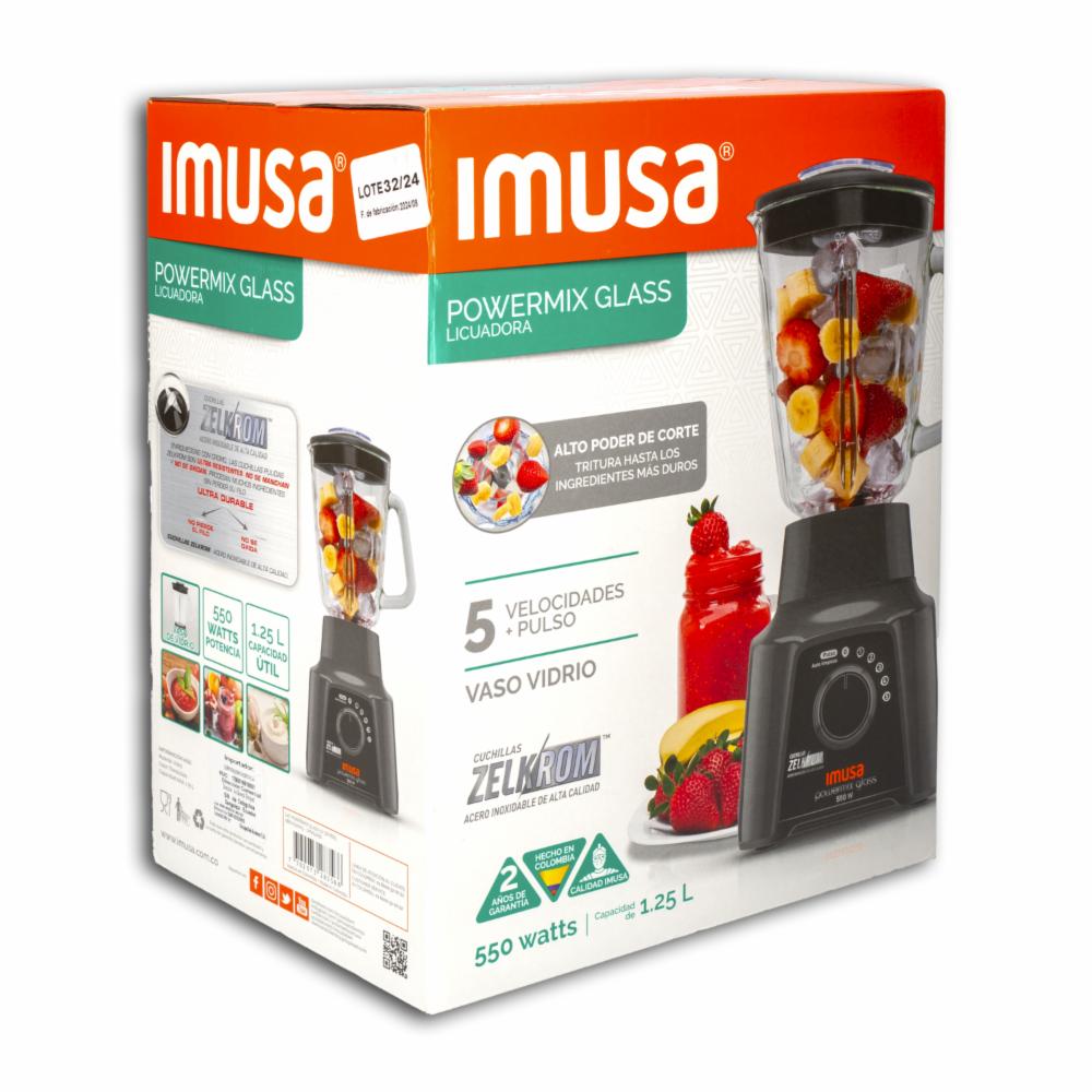 Licuadora 550 Watts Powermix 5861032005 IMUSA 5 Velocidades - Imagen 5