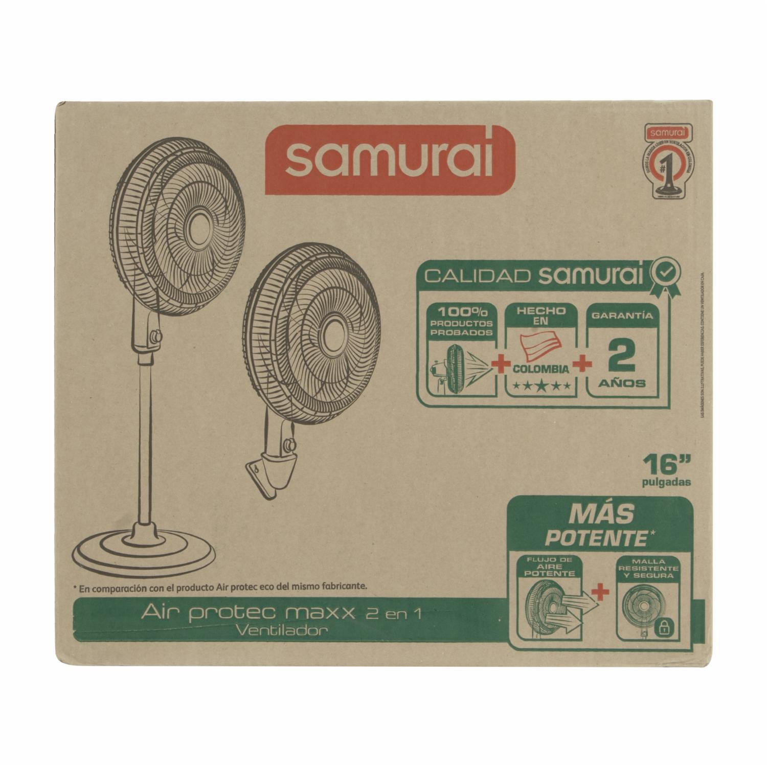 Ventilador De Pedestal Y Pared Air Protect SAMURAI 5861027399 - Imagen 3