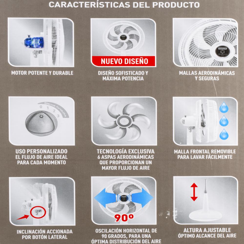 Ventilador Silencioso Force Plus SAMURAI 5861032054 - Imagen 3