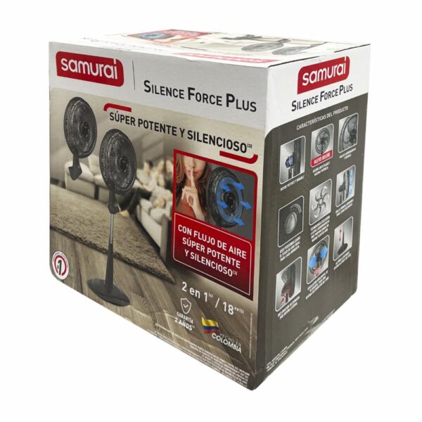 Ventilador Silencioso Force Plus SAMURAI 5861032055