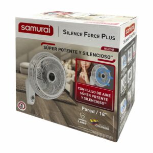 Ventilador Silencioso Force Plus Pared SAMURAI 5861032666