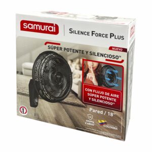 Ventilador Silencioso Force Plus Pared SAMURAI 5861032667