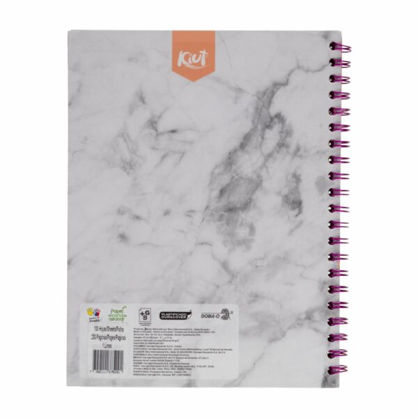 Cuaderno Universitario Durabook Líneas NORMA 100 Hojas - Imagen 2