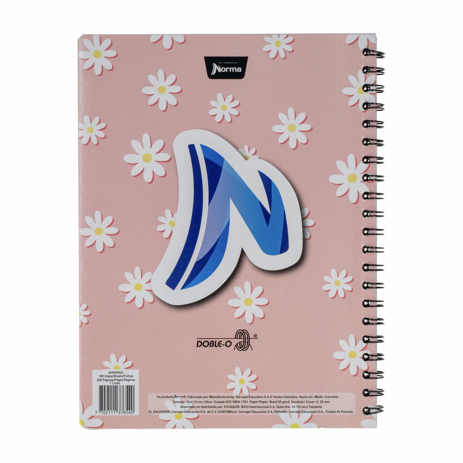 Cuaderno Universitario Andaluz A Líneas NORMA 100 Hojas