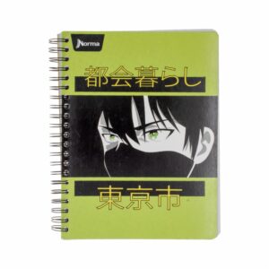 Cuaderno Universitario Cuadros 5 Materias NORMA 200 Hojas