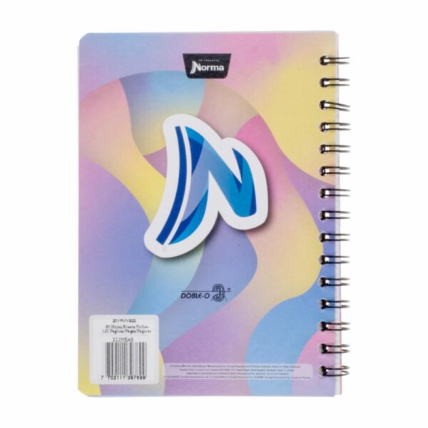 Cuaderno Junior Argollado Junior 2 Línea NORMA 60 Hojas - Imagen 2