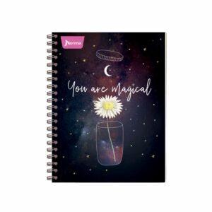 Cuaderno Junior Argollado 4 Línea NORMA 60 Hojas