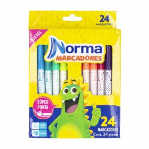 Marcador Lavable NORMA X 24 Uds