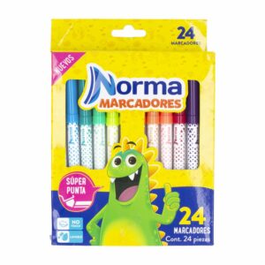 Marcador Lavable NORMA X 24 Uds