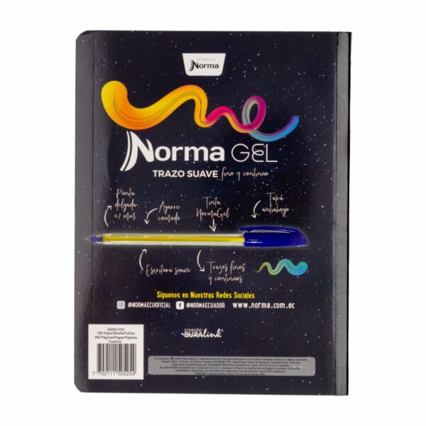 Cuaderno Cosido Cuadros Andaluz NORMA 100 Hojas - Imagen 2