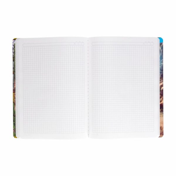 Cuaderno Cosido Cosido Street Racer A Cuadros NORMA 100 Hojas - Imagen 3