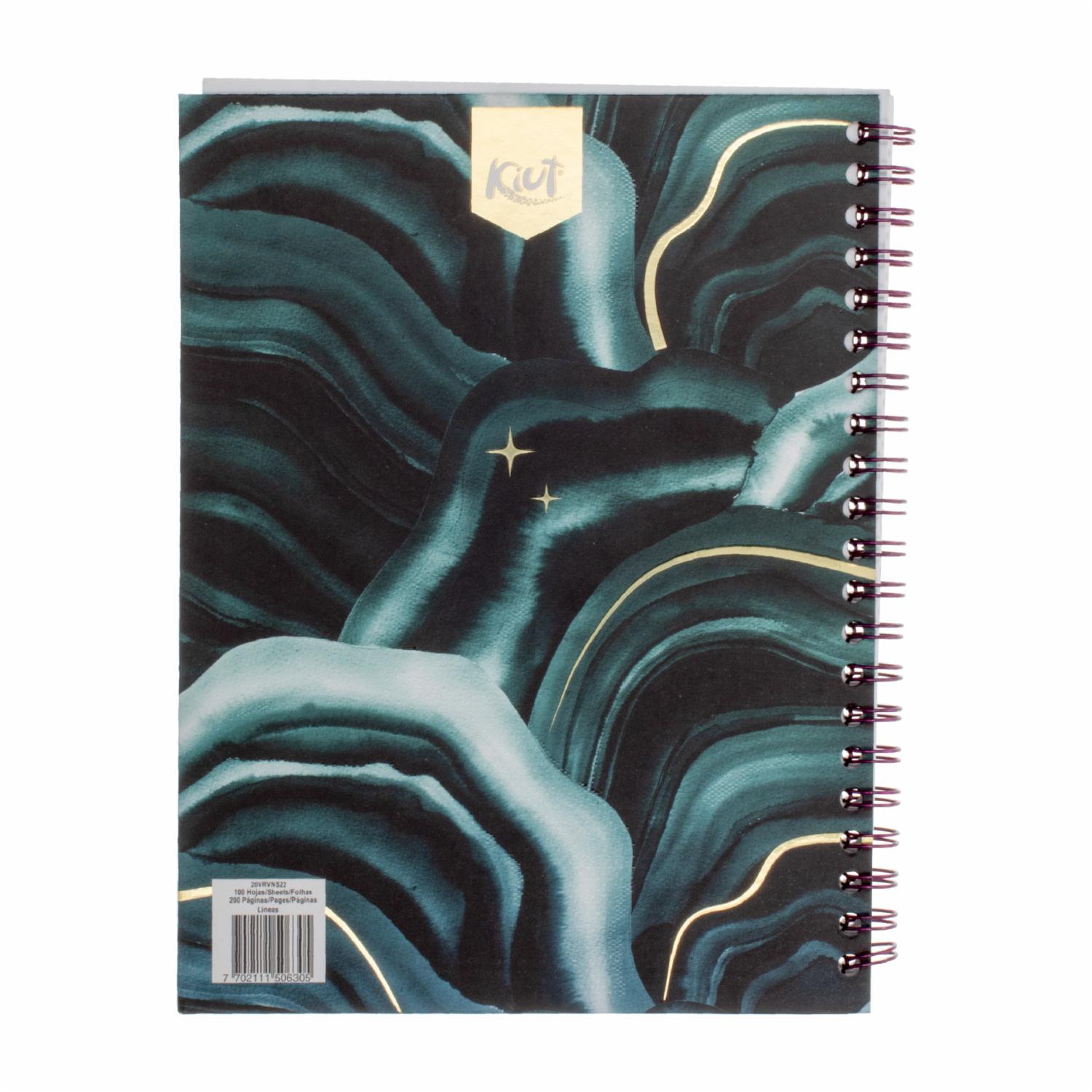 Cuaderno Espiral De Líneas KIUT 100 Hojas - Imagen 2