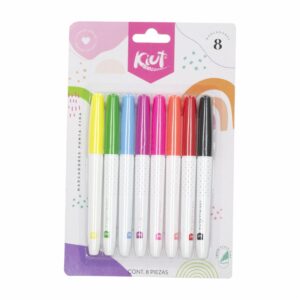 Marcadores Permanentes KIUT X 8 Uds