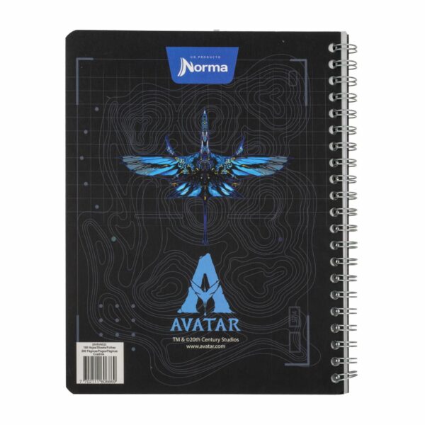 Cuaderno Universitario Doble O Avatar Cuadros NORMA 100 Hojas - Imagen 2
