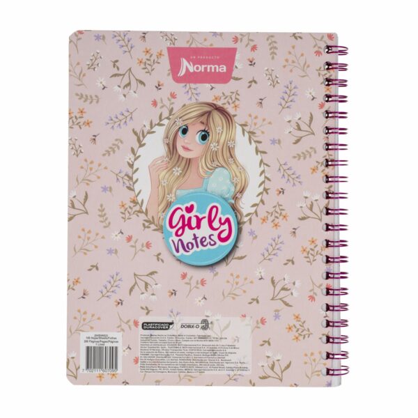 Cuaderno Espiral Universitario Tapa Flexible A Líneas MADISON 100 Hojas - Imagen 2