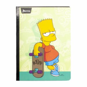 Cuadernos Cosido Los Simpsons Gm 1 Línea NORMA 100 Hojas