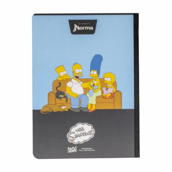 Cuadernos Cosido Los Simpsons Gm 1 Línea NORMA 100 Hojas - Imagen 2