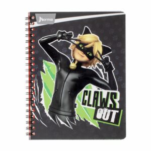 Cuaderno Universitario Lady Bug 105 Tapa Flex Cuadros NORMA 100 Hojas