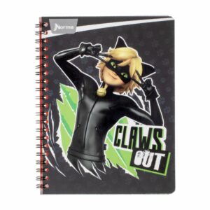 Cuaderno Universitario Lady Bug 105 Tapa Flex Cuadros NORMA 100 Hojas