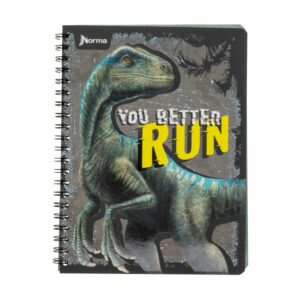 Cuaderno Universitario Saurios 105 Cuadros NORMA 100 Hojas