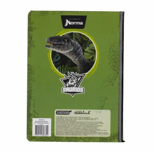 Cuadernos Cosido Saurios Gm 1 Línea NORMA 100 Hojas - Imagen 2