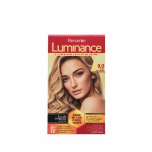 Tinte De Cabello Rubio Muy Claro Doble Tubo 9 LUMINANCE Kit 2 X 60 G