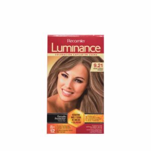 Tinte De Cabello Beige Cenizo Irisado Doble Tubo 9.21 LUMINANCE Kit 2 X 60 G