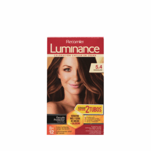 Tinte De Cabello Chocolate Doble Tubo 5.4 LUMINANCE Kit 2 X 60 G