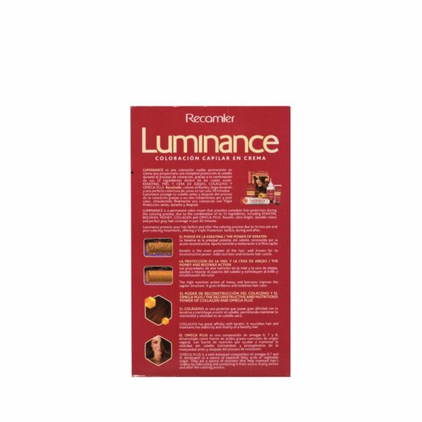 Tinte De Cabello Chocolate Doble Tubo 5.4 LUMINANCE Kit 2 X 60 G - Imagen 2