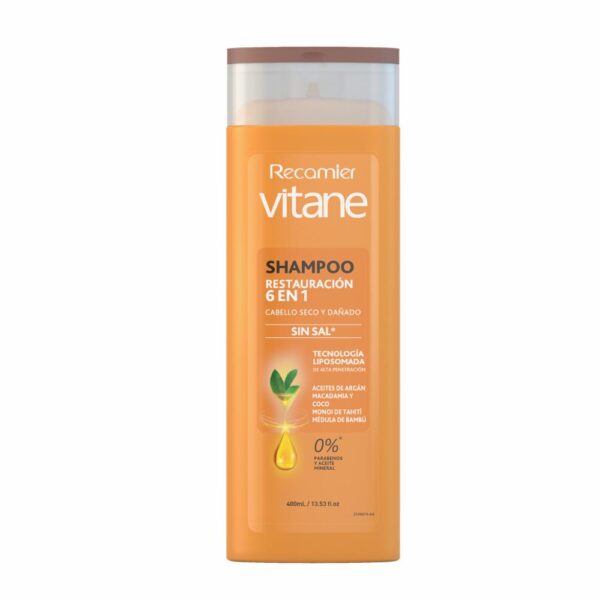 Shampoo Para Cabello Restauración 6 En 1 VITANE 400 Ml