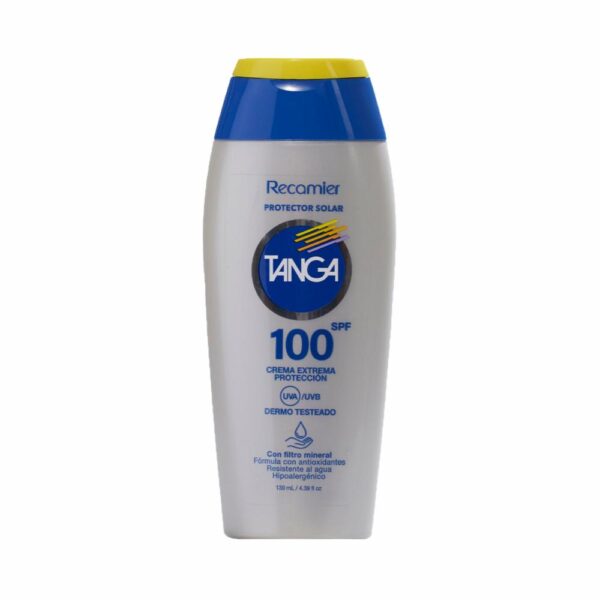 Protector Solar En Crema SPF 100 TANGA 130 Ml