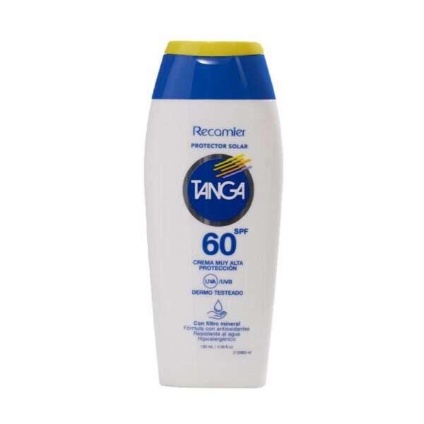 Protector Solar En Crema SPF 60 TANGA 130 Ml