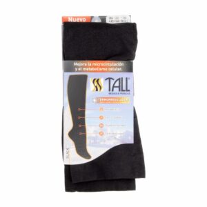 Medias Slack Térmica Negro TALL Mediano
