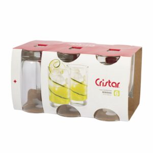 Set De Vasos Lexington Bebidas 6X342 Ml CRISTAR 0046CL6