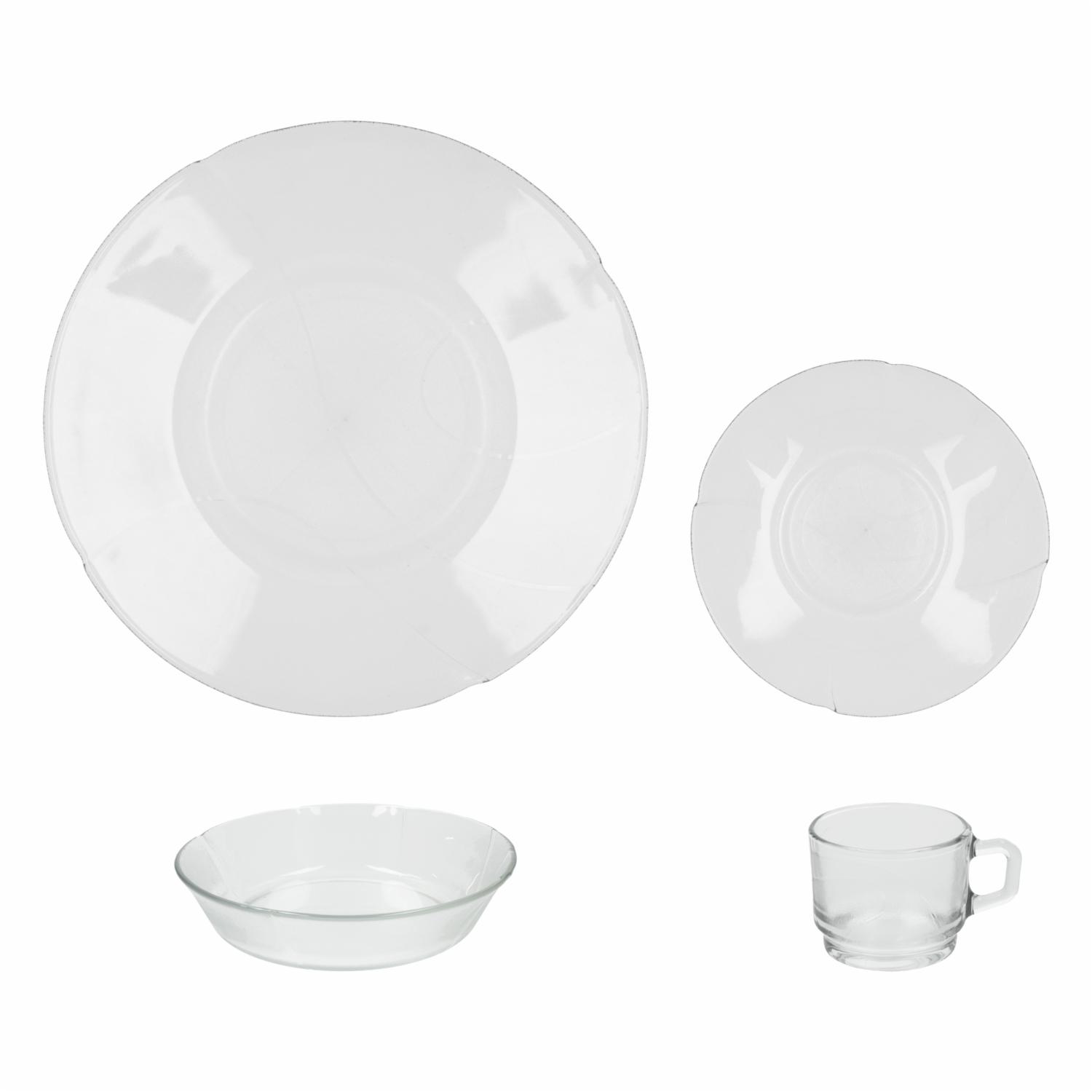 Vajilla 16 Piezas Redonda CRISTAR Nordika - Imagen 2