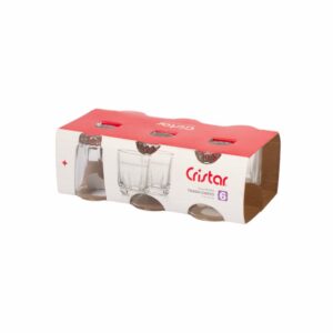 Set De Copas Shot Prisma 0287cl CRISTAR 1,5 OZ X 6