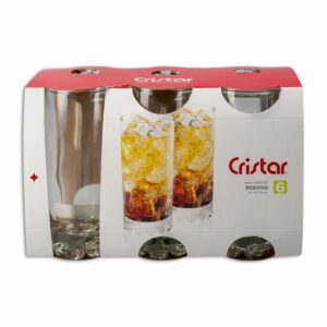 Set De Vasos Capitol Bebidas 6X311 Ml CRISTAR 0422CL