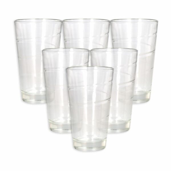 Vaso De Cristal Spiral Bebidas 6x385 Ml CRISTAR 0617CL - Imagen 5