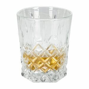 Vaso De Cristal Diamante Rocks 295 Ml CRISTAR 0141AL