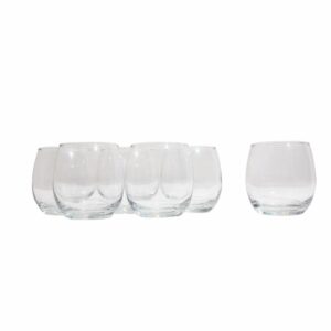 Set De Vasos Mikonos Rocks 6X369 Ml CRISTAR 0453CL6