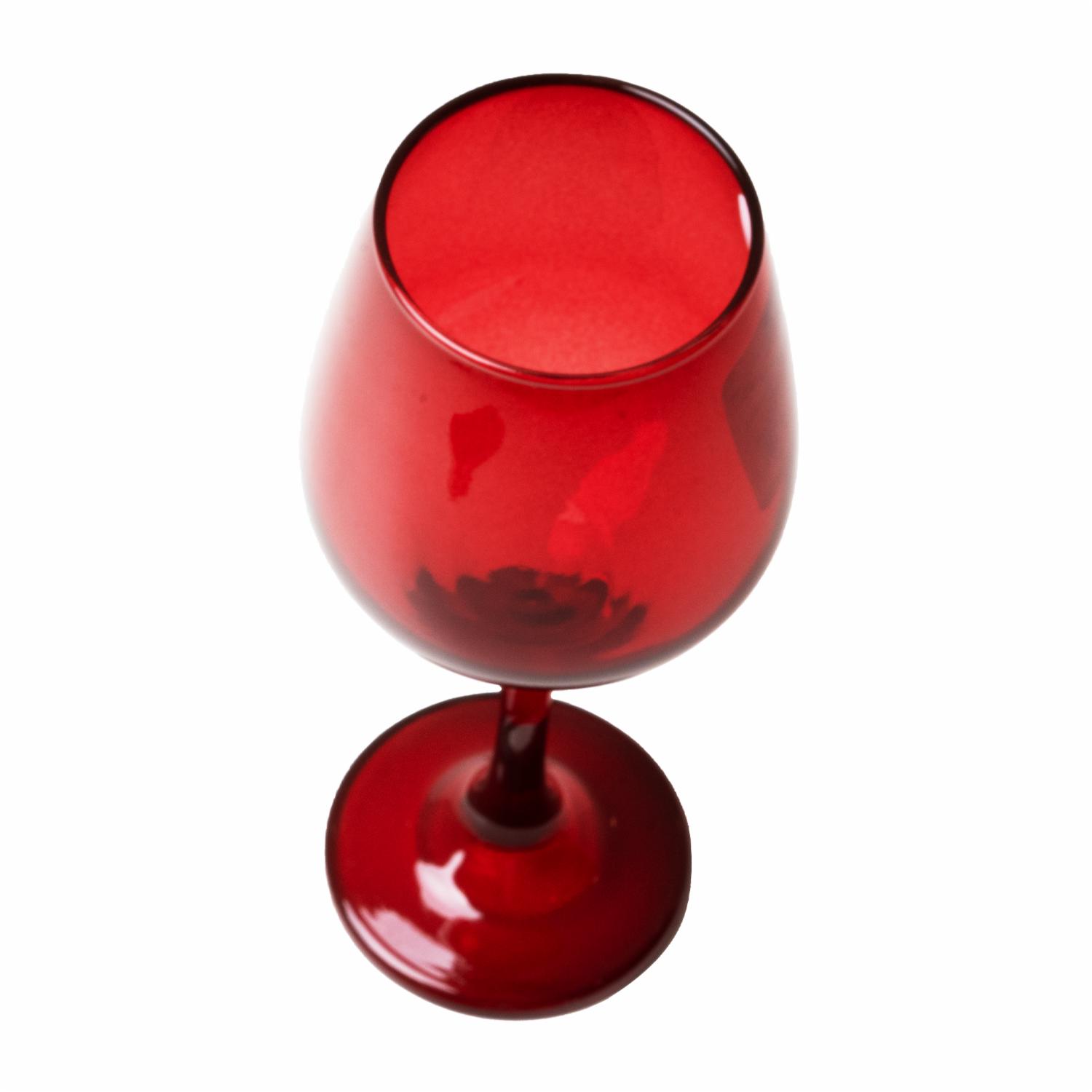 Copa Para Vino Brunello Roja 5468ac2 CRISTAR Unidad - Imagen 2