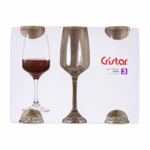 Set De Copas Para Vino Trentino 5480cl3 CRISTAR X 3 Uds