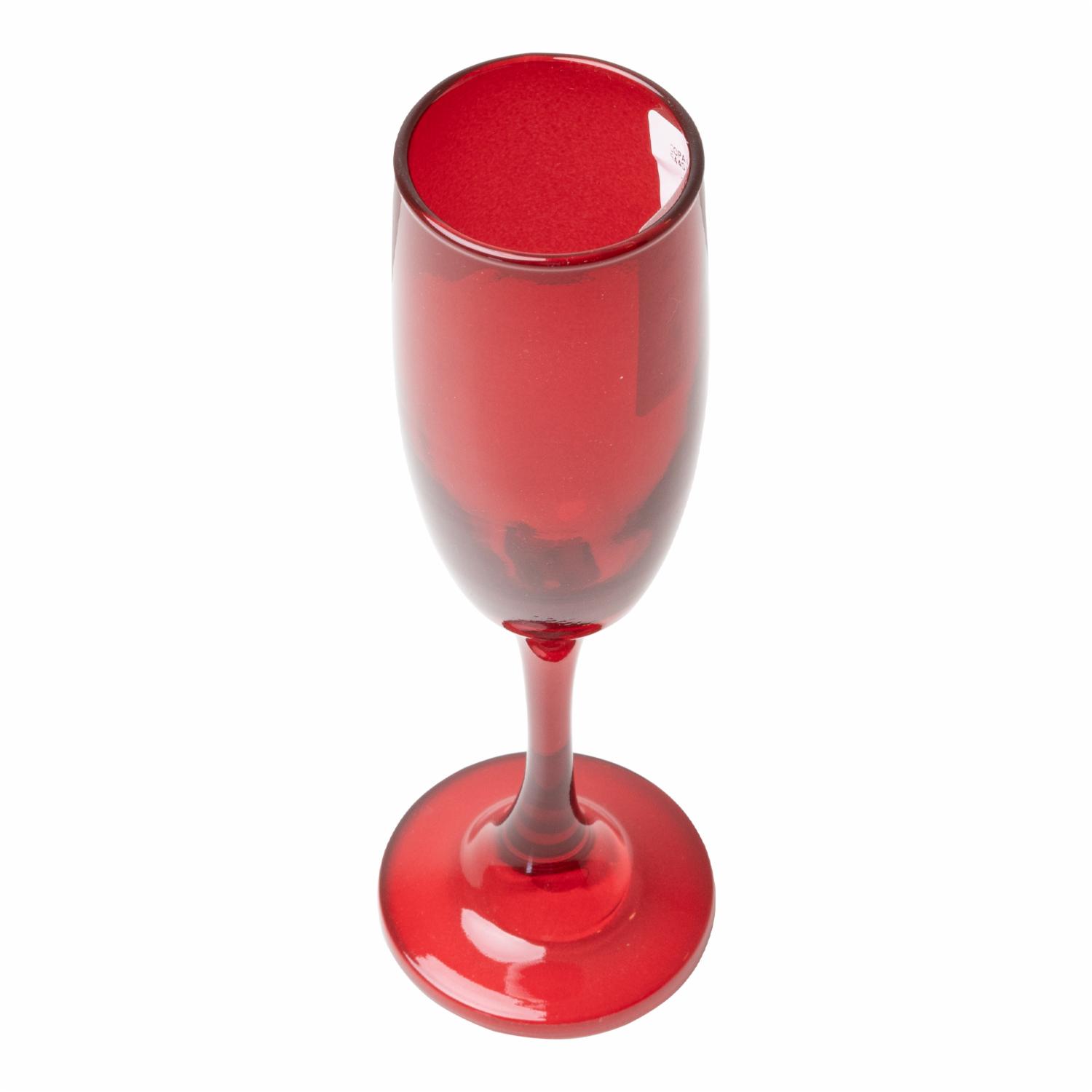 Copa Rioja Champaña Roja CRISTAR Unidad - Imagen 3