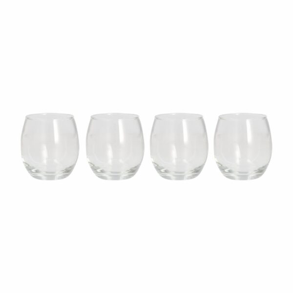 Set De Vasos Mikonos Rocks 4X350 Ml CRISTAR 0453EL4HE - Imagen 3