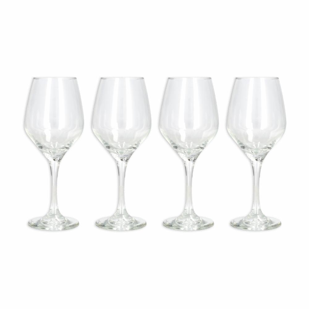 Set De Copas Brunello Vino Blanco Skyline 5468el4 CRISTAR 4 Piezas - Imagen 3